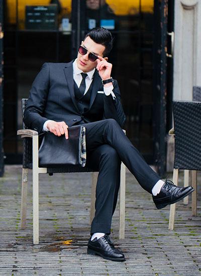 SSA8 BLACK SUIT | Dorset Suit Hire