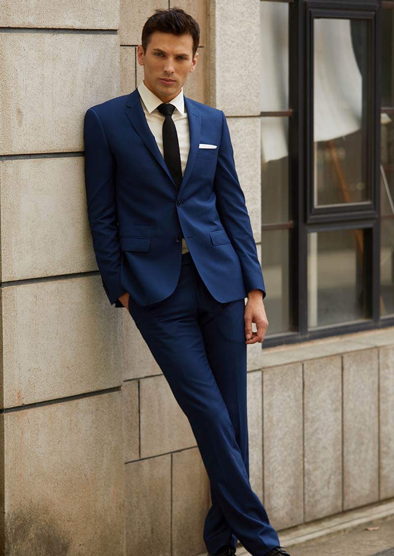 FT5 Blue Suit  Dorset Suit Hire